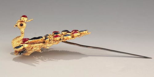 絢爛與殘酷 點翠工藝中的金銀首飾藝術