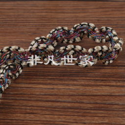 金銀絲波浪滌綸花邊 義烏國際商貿城中的非凡工藝